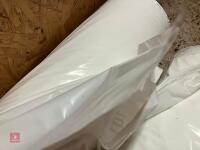 3 ROLLS OF 6' SPAN PLASTIC SHEETING - 3