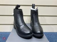 HY CANTERBURY ZIP JODHPUR BOOTS - 4