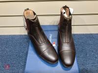 PE VIRTUS LEATHER PADDOCK BOOTS - 8
