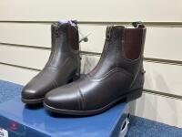 PE VIRTUS LEATHER PADDOCK BOOTS - 4