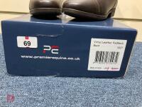 PE VIRTUS LEATHER PADDOCK BOOTS - 6