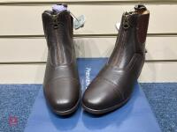PE VIRTUS LEATHER PADDOCK BOOTS - 7