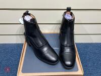 PE LOXLEY LEATHER PADDOCK BOOTS - 8