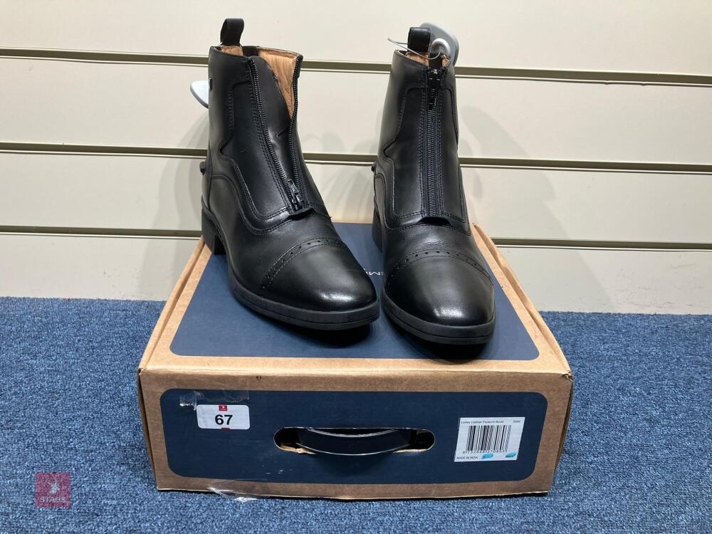PE LOXLEY LEATHER PADDOCK BOOTS