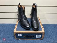 PE LOXLEY LEATHER PADDOCK BOOTS - 10