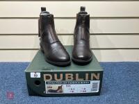 DUBLIN EVOLUTION ZIP PADDOCK BOOTS