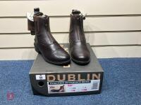 DUBLIN EVOLUTION ZIP PADDOCK BOOTS