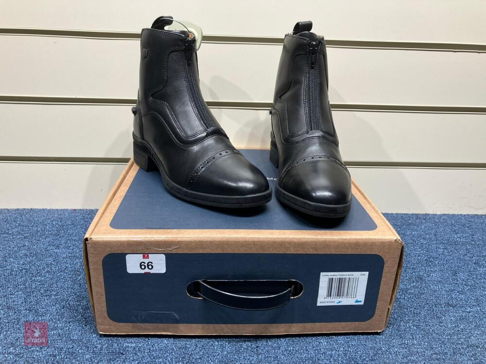 PE LOXLEY LEATHER PADDOCK BOOTS