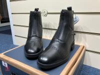 PE LOXLEY LEATHER PADDOCK BOOTS - 9