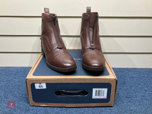 PE LOXLEY LEATHER PADDOCK BOOTS