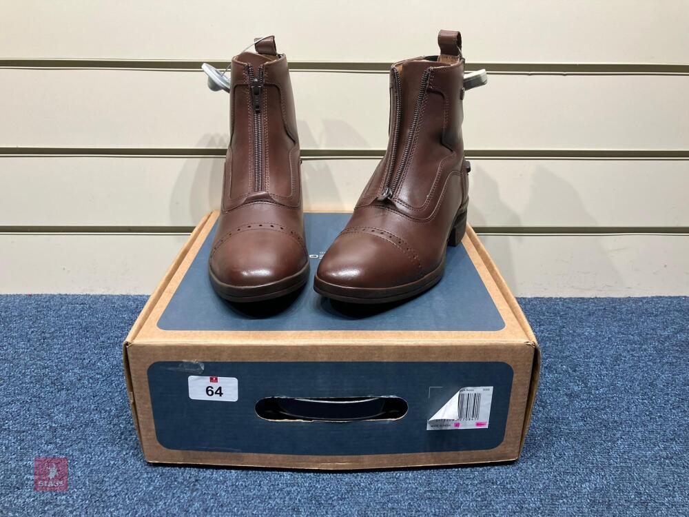 PE LOXLEY LEATHER PADDOCK BOOTS
