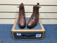 PE LOXLEY LEATHER PADDOCK BOOTS - 7
