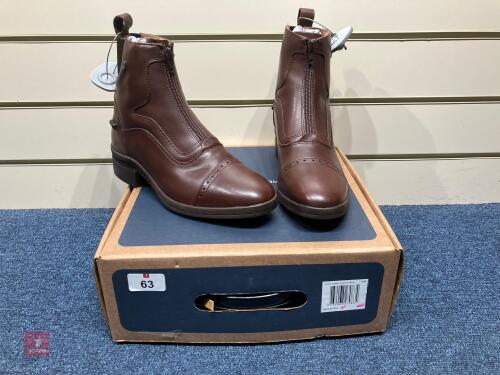 PE LOXLEY LEATHER PADDOCK BOOTS