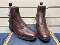 PE LOXLEY LEATHER PADDOCK BOOTS - 5