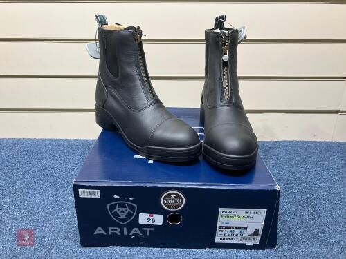 ARIAT HERITAGE IV ZIP STEEL TOE BOOTS