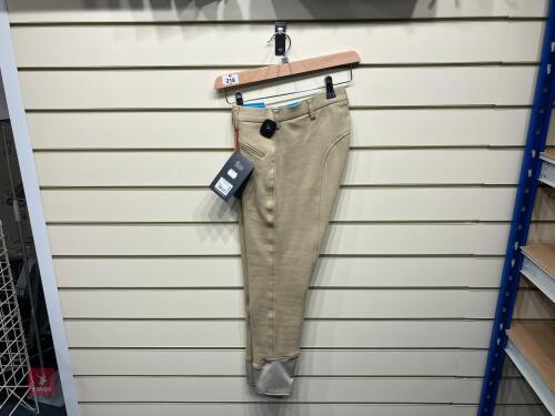 SHIRES LADIES SIZE 28 BEIGE BREECHES