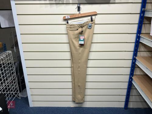 DUBLIN LADIES SIZE 28 BEIGE JODPHURS