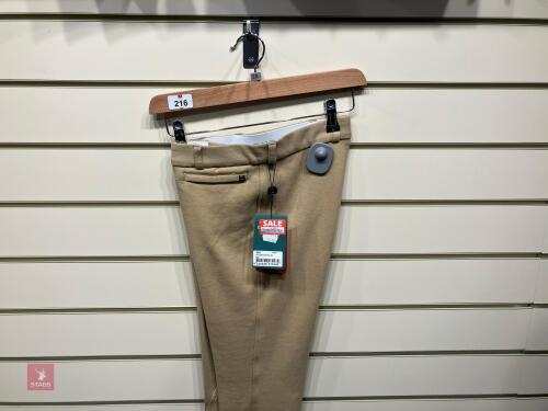 DUBLIN LADIES SIZE 28 BEIGE JODPHURS
