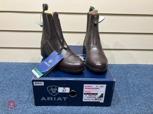 ARIAT HERITAGE IV ZIP PADDOCK BOOTS