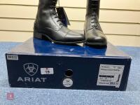ARIAT HERITAGE CONTOUR FIELD ZIP BOOTS - 6