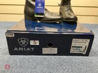 ARIAT HERITAGE CONTOUR FIELD ZIP BOOTS - 5