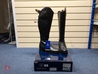 ARIAT HERITAGE CONTOUR FIELD ZIP BOOTS - 8