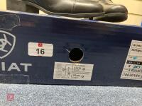 ARIAT HERITAGE CONTOUR FIELD ZIP BOOTS - 8