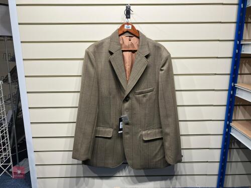 EQUETECH MENS SIZE 44 TWEED JACKET