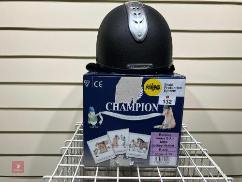 CHAMPION REVOLVE JNR X-AIR JOCKEY HELMET