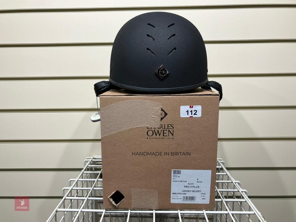 CHARLES OWEN PRO II PLUS JOCKEY HELMET