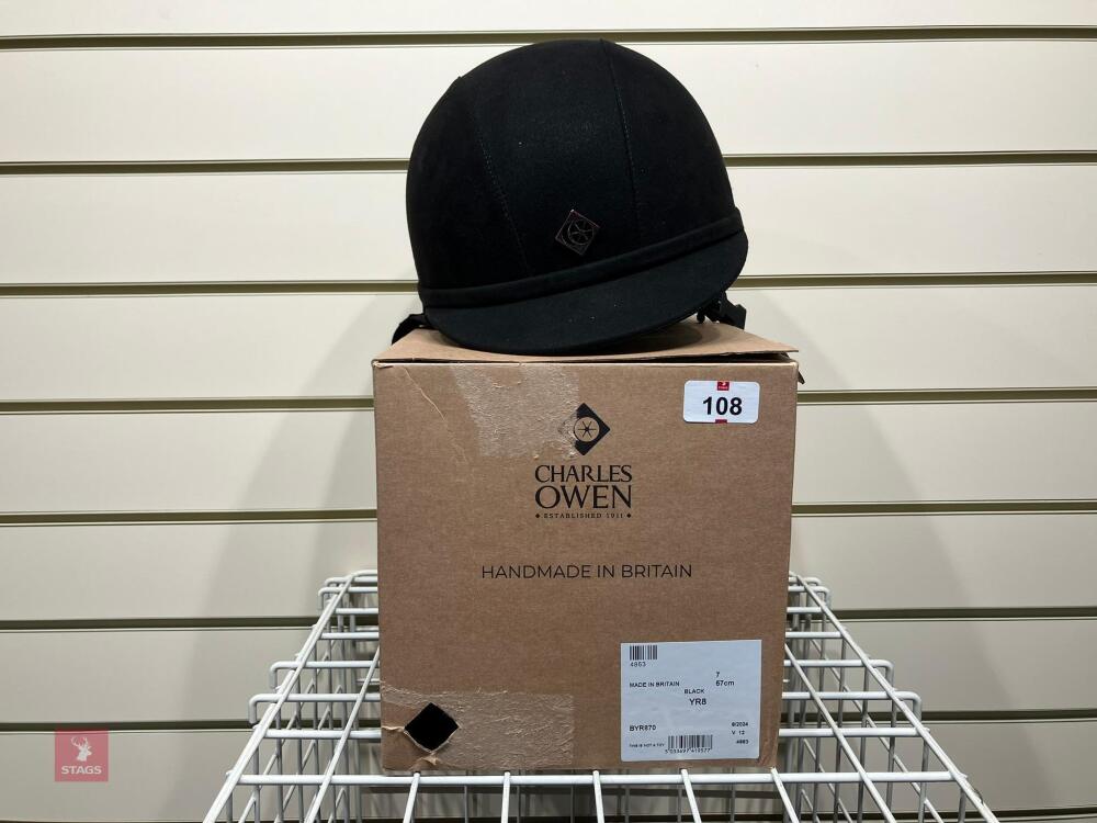 CHARLES OWEN YR8 RIDING HAT
