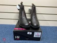 HY LAND CANTERBURY ZIP JODHPUR BOOTS