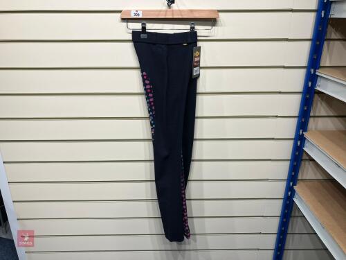 SAXON KIDS 24 NAVY JODPHURS