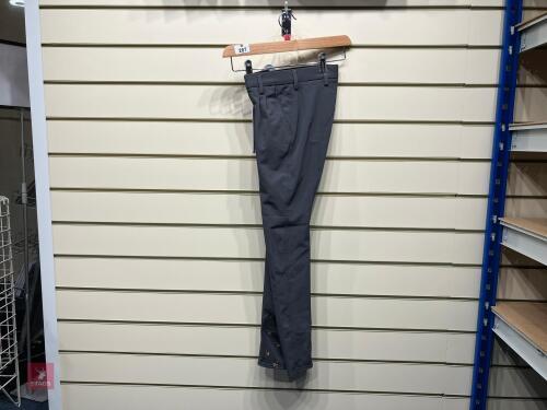 AUBRION BOYS 9/10YR GREY BREECHES