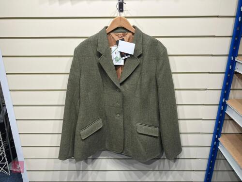 EQUETECH LADIES 44 TWEED JACKET