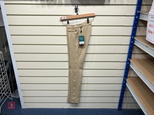DUBLIN LADIES SIZE 24 BEIGE JODPHURS