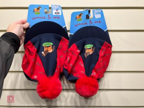 2 WINNIE & ME HAT SILKS