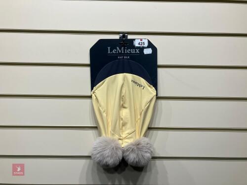 LEMIEUX MINI DOUBLE POM HAT SILK