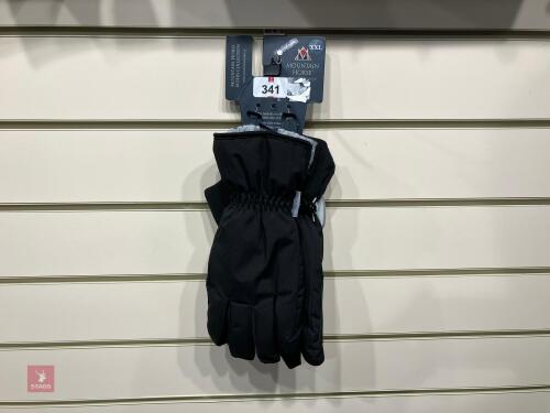 MOUNTAIN HORSE XXL BLACK GLOVES