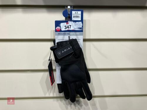 ARIAT SIZE 6.5 TEKGRIP GLOVES