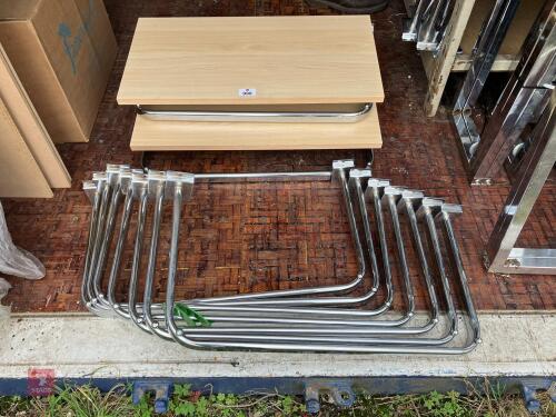 20 X CLOTHES DISPLAY RAILS