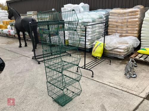 5 SECTION DISPAY RACK