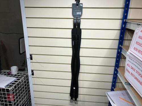 HY EQUESTRIAN WAFFLE 38'' BLACK GIRTH