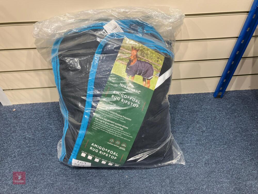 AMIGO FOAL 200G RIPSTOP TURNOUT RUG