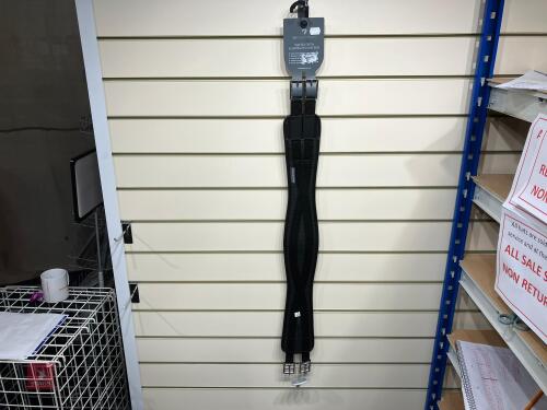 HY EQUESTRIAN WAFFLE 40'' BLACK GIRTH