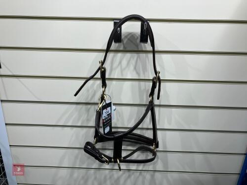 VELOCITI GARA LEATHER TRAVEL HEADCOLLAR