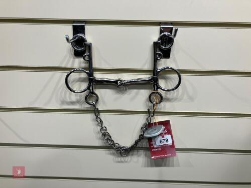 ELDONIAN JOINTED MOUTH PELHAM BIT