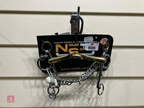 NS TRANZ ANGLED LOZENGE PELHAM BIT
