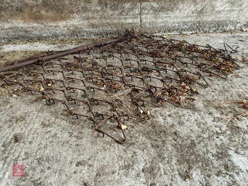 SET OF DRAG HARROWS