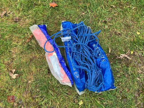 4 UNUSED HORSE HAY NETS